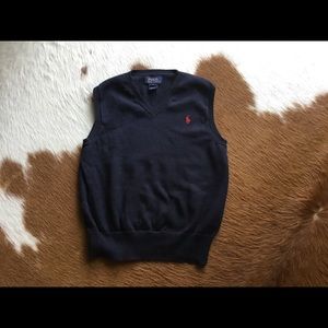 Ralph Lauren Boys Sweater Vest, Size 5